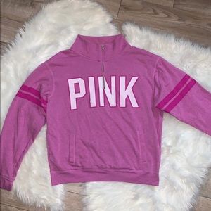 ✨Victoria’s Secret PINK Quarter-Zip Sweater